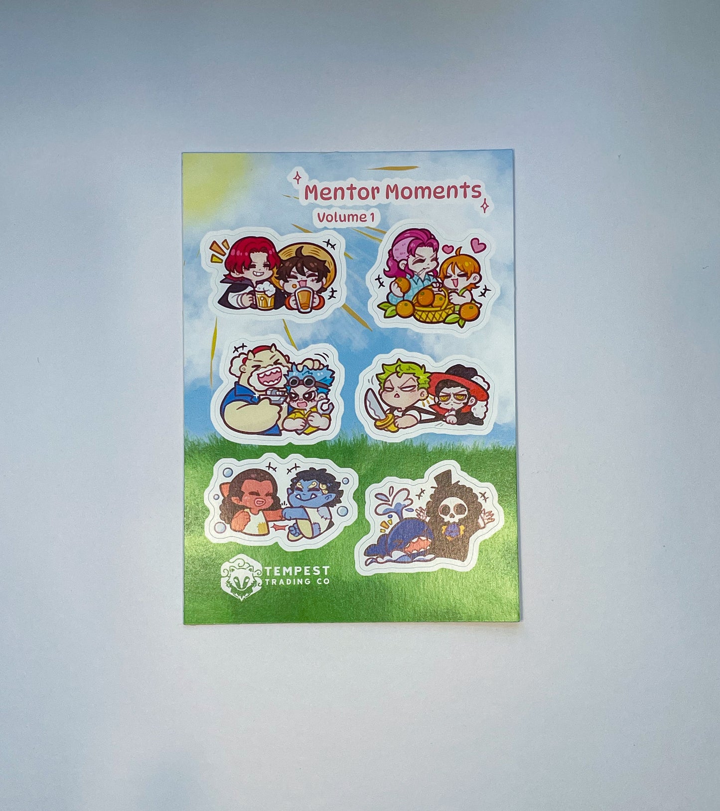 Mentor Moments Vol 1 Sticker Sheet