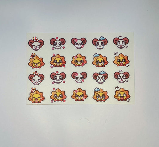 Shipmoji Sticker Sheet