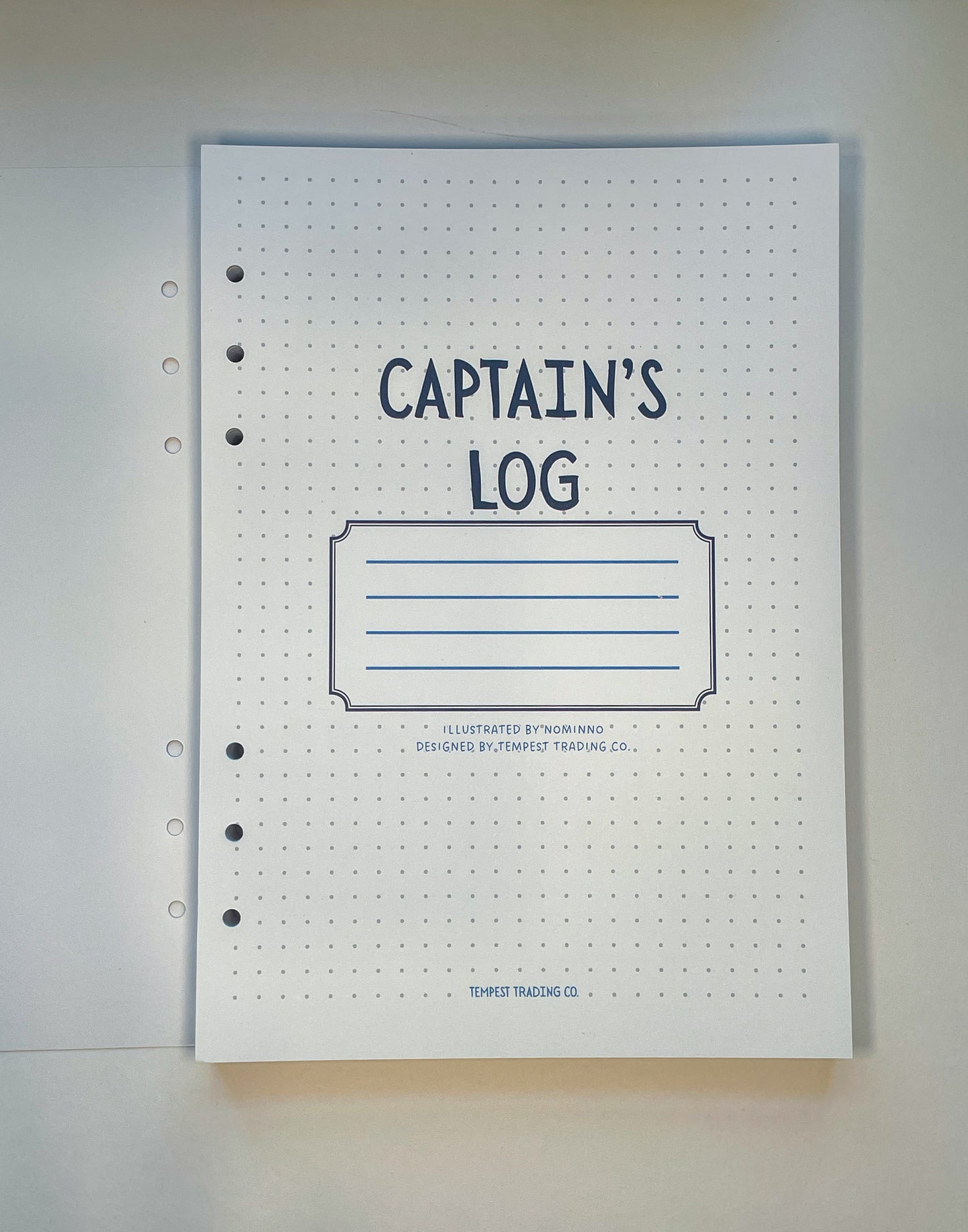 Captain’s Log Planner