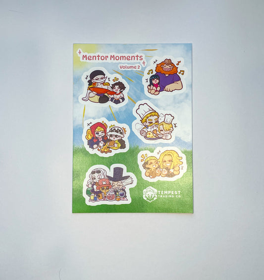 Mentor Moments Vol 2 Sticker Sheet